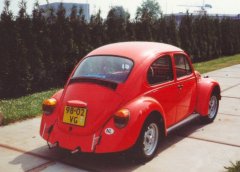 VW Beetle 1972 (right-rear view)