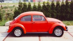 VW Beetle 1972 (side view)