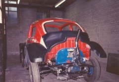 The Baja-kit (rear) for the 1972 VW Beetle.